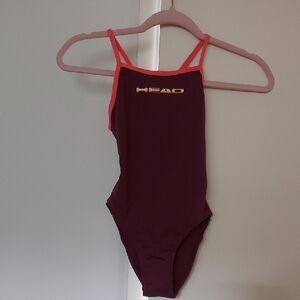Head Plum and Coral Swimsuit